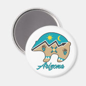 AZ Bear Clan Magnet (Vorderseite/Rückseite)