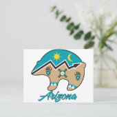 AZ Bear Clan Postkarte (Stehend Vorderseite)