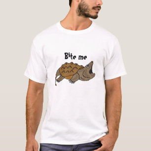 AZ-, beißen Sie mich reißende Schildkröte-T - T-Shirt