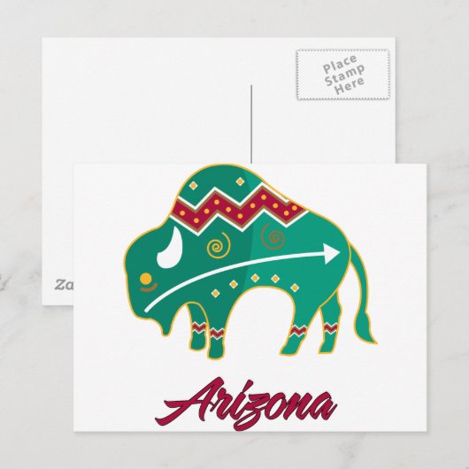 AZ Buffalo Clan 2 Postkarte (Vorne/Hinten)