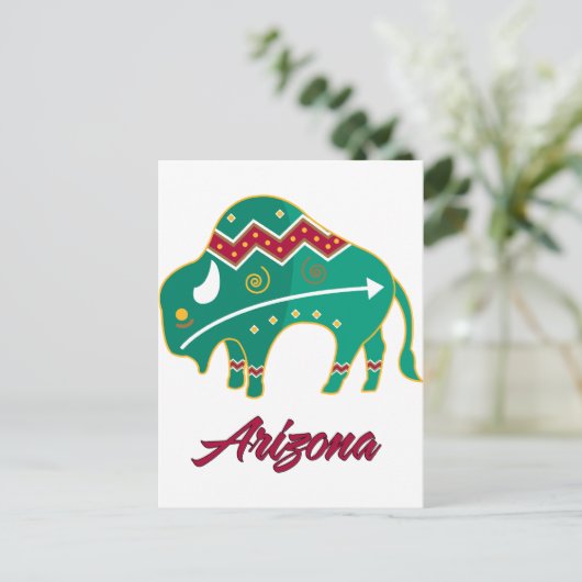 AZ Buffalo Clan 2 Postkarte (Stehend Vorderseite)