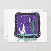 AZ-Coyote Postkarte (Vorne/Hinten)