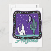 AZ-Coyote Postkarte (Vorne/Hinten)