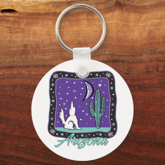 AZ-Coyote Schlüsselanhänger (Vorderseite)