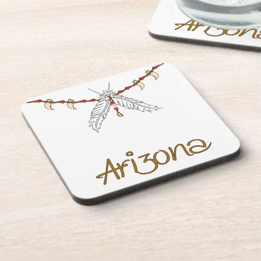 AZ Feather Necklace Untersetzer (Linke Seite)