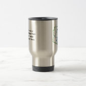 AZ Fluss-Logo-Reise-Tasse Reisebecher (Mittel)