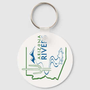 AZ Fluss-Logo-Schlüsselanhänger Schlüsselanhänger