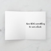 AZ- Funny Lion Birthday Card Karte (Innenseite)