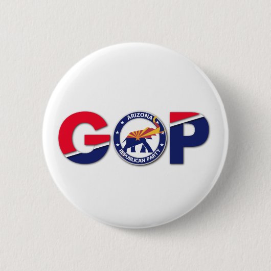 AZ GOP-Knopf Button (Vorderseite)