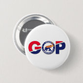 AZ GOP-Knopf Button (Vorne & Hinten)