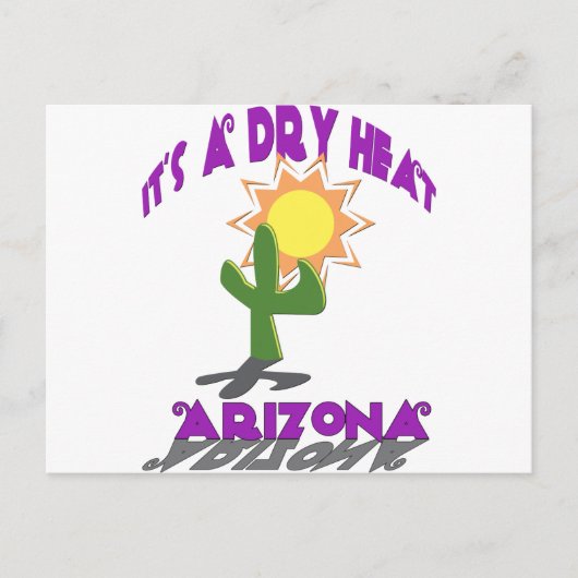 AZ-It is a Dry Heat Postkarte (Vorderseite)