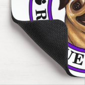 AZ Mops Life Quadrat-Mausklick Mousepad (Ecke)