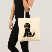 AZ-, niedliche Labradoodle Hundetasche Tragetasche (Vorderseite (Produkt))