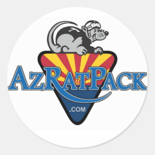 AZ RAT Pack Runder Aufkleber