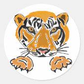 AZ- Tigers an Paws Stickers (Vorderseite)
