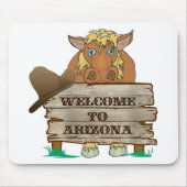 AZ - Willkommen beim Pferd von Arizona Mousepad (Vorne)