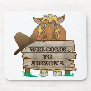 AZ - Willkommen beim Pferd von Arizona Mousepad