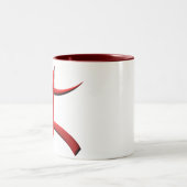aza Berberrot Zweifarbige Tasse (Mittel)