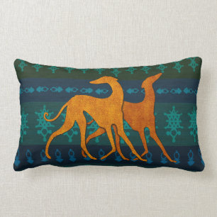 Aza grünes lendenkissen