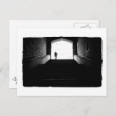 Aza Schwarzweißfotografie Postkarte (Vorne/Hinten)