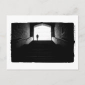 Aza Schwarzweißfotografie Postkarte (Vorderseite)