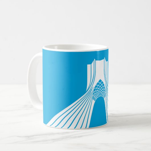 Azadi Tower Kaffeetasse (Vorderseite Links)