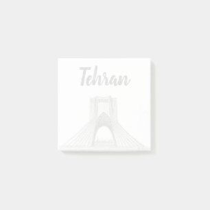 Azadi Tower, Teheran, Iran Post-it Klebezettel