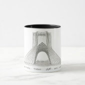 Azadi Tower, Teheran, Iran Tasse (Zentrum)