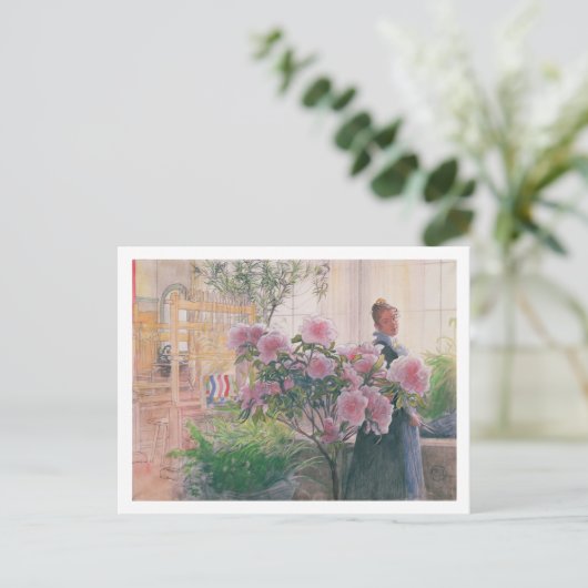 Azalea, 1906 (w/c auf Papier) Postkarte (Stehend Vorderseite)