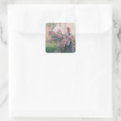 Azalea, 1906 (w/c auf Papier) Quadratischer Aufkleber (Tasche)