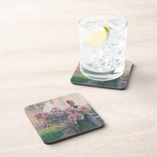 Azalea, 1906 (w/c auf Papier) Untersetzer (Rechte Seite)