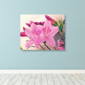 Azalea Blooms Leinwanddruck (Insitu (Holzboden))