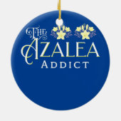 Azalea Blume Addict Zuhause Garden Azaleas Keramik Ornament (Hinten)