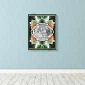 Azalea Blume Blüten Erstellen Sie Ihr eigenes Foto Leinwanddruck (Insitu (Holzboden))