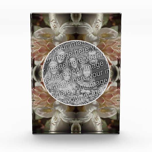 Azalea Blume Blüten Tanz Ihre eigene Fotoblock (Vorderseite)