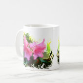 Azalea Blume Kaffeetasse (Vorderseite Links)