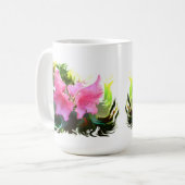 Azalea Blume Kaffeetasse (Vorderseite Links)