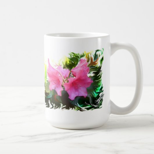 Azalea Blume Kaffeetasse (Rechts)