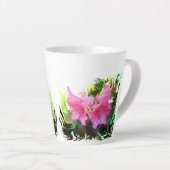 Azalea Blume Milchtasse (Rechte Ecke)