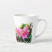 Azalea Blume Milchtasse (Rechts)