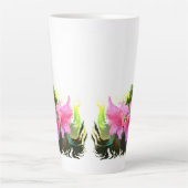 Azalea Blume Milchtasse (Vorderseite)