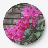 Azalea-Blume Pappteller (Vorderseite)