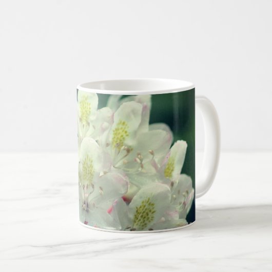 Azalea Blume Personalisiert Kaffeetasse (VorderseiteRechts)