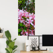 Azalea-Blume Poster (Heimbüro)