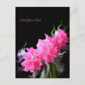 Azalea Blume Postkarte (Vorderseite)