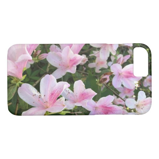 Azalea Blume Print Pattern Case-Mate iPhone Fall Case-Mate iPhone Hülle (Rückseite (Horizontal))