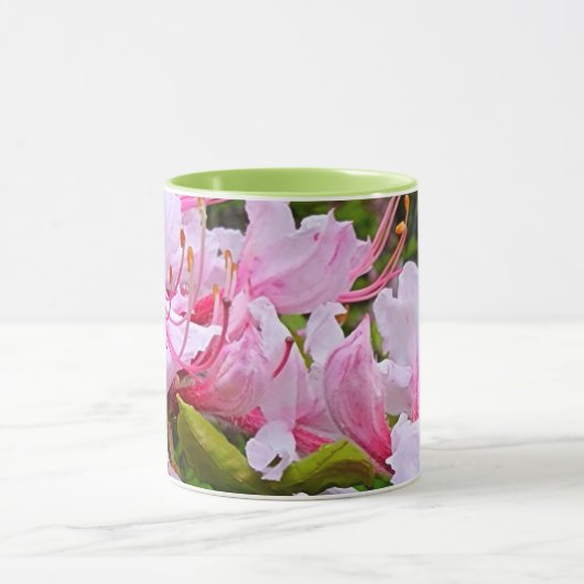 Azalea-Blume Tasse (Zentrum)