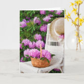 Azalea Bouquet im Garten Karte (Gelbe Blume)