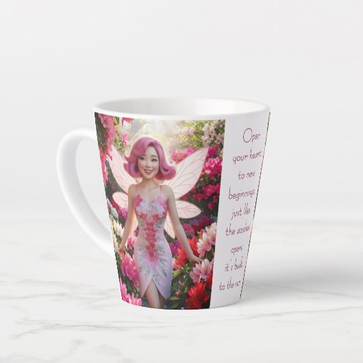 Azalea Fairy Milchtasse (Linke Ecke)