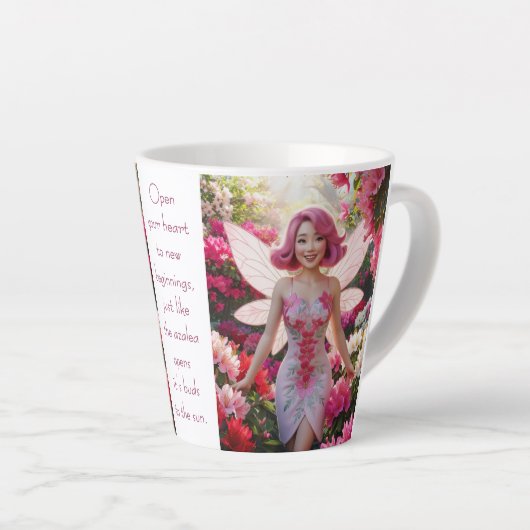Azalea Fairy Milchtasse (Rechte Ecke)